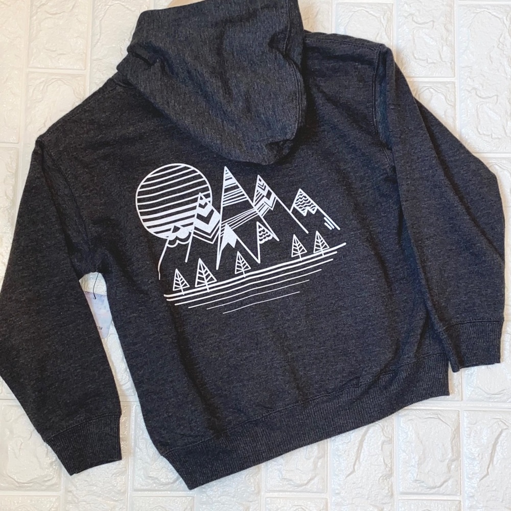 NEW HOODIE, feather 4 Arrow zip front